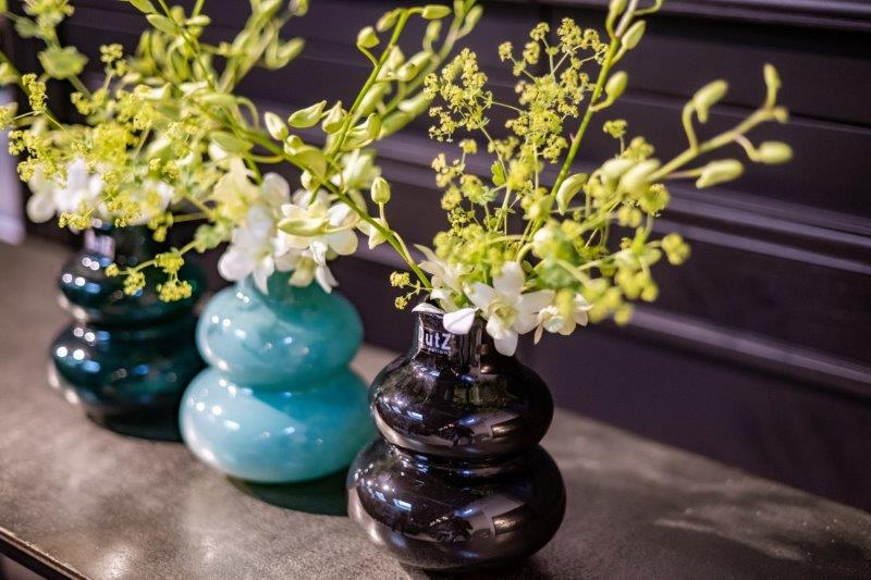 VASE SKRZYSZOW S- H16 D14 cm - SMOKE