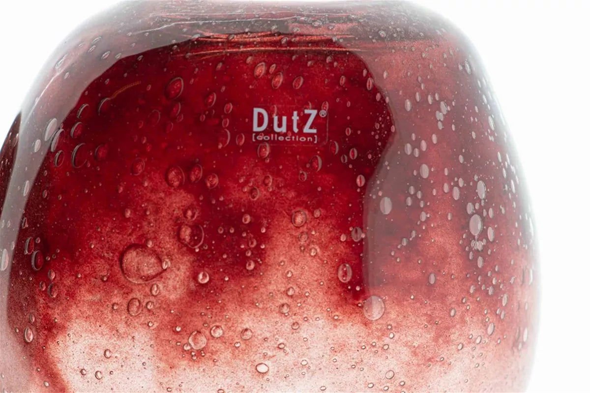 Vase Decor OVALI - RASPBERRY Bubbles