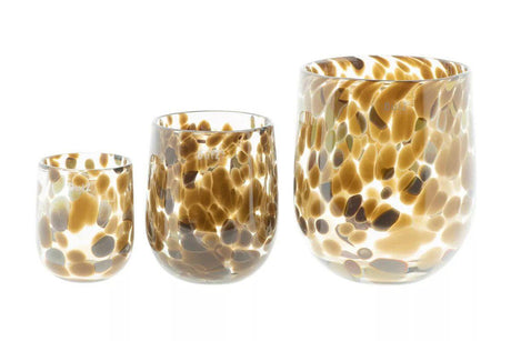 BARREL vase - LEOPARD BROWN Colour by DutZ