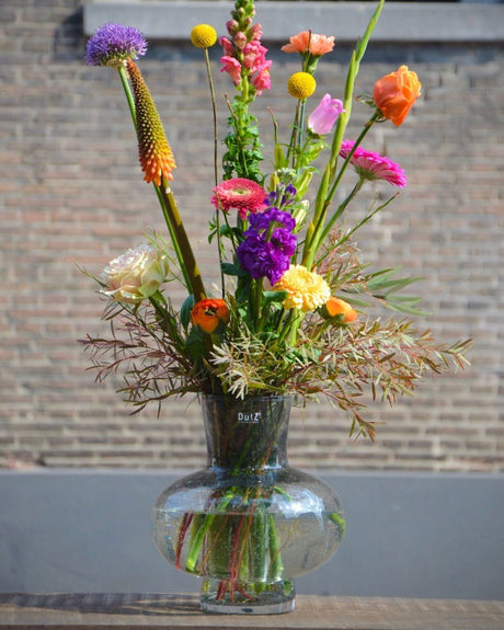 Vase MODEST - H27 D24 cm - GREY BUBBLES by DutZ