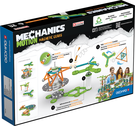 Geomag Mechanics Motion Magnetic Gears 96 Pieces