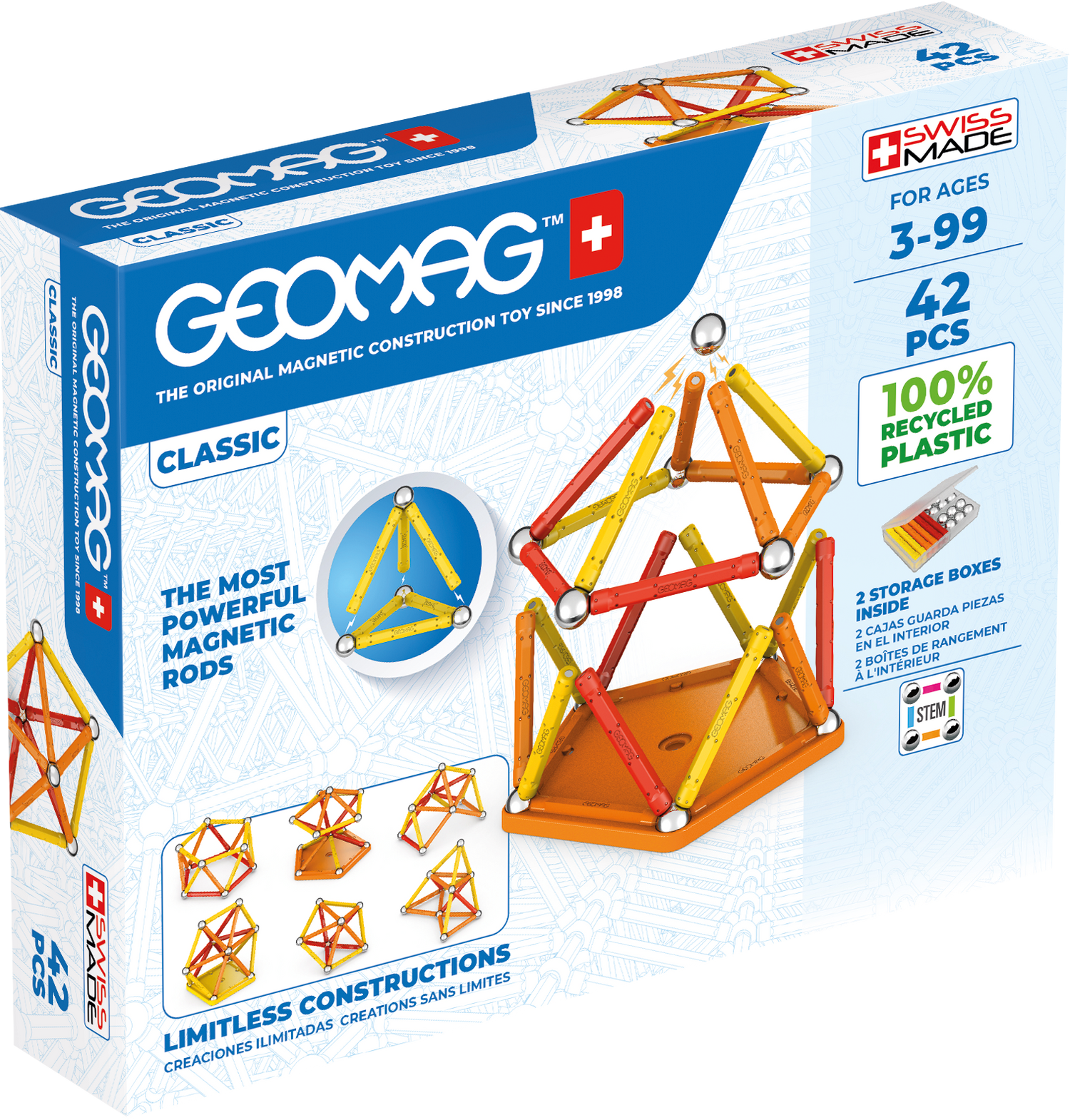 Geomag Classic 42 Pieces Set