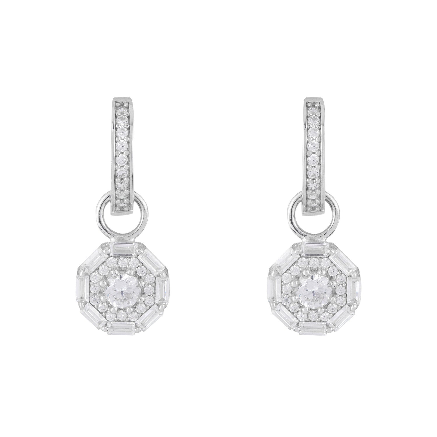 Something Silver Drop Earring