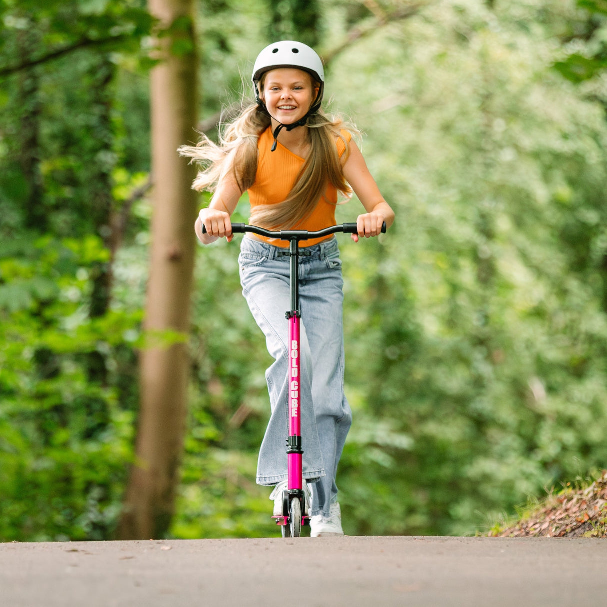 Fuchsia - Deluxe 2 Wheel Scooter