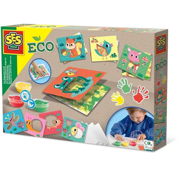 Eco Fingerpaint Cards