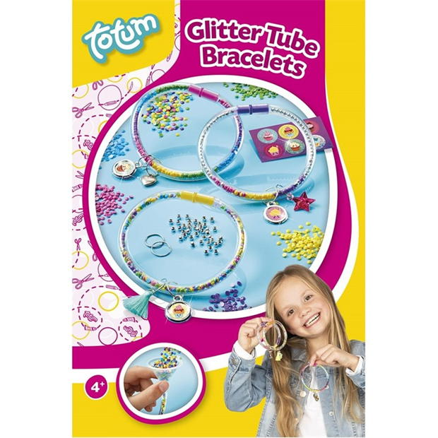 Glitter Tube Bracelets