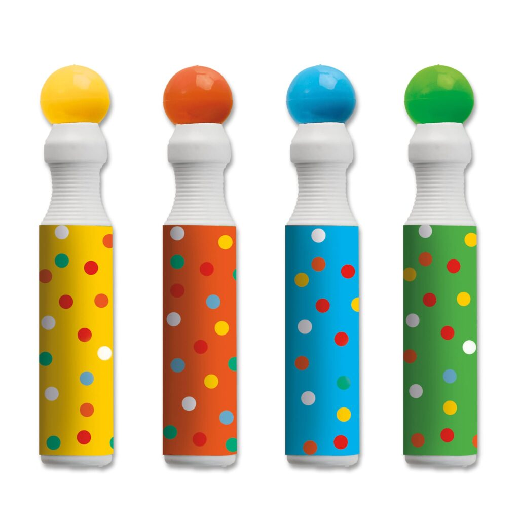 Dot Markers - 4 Colours XXL