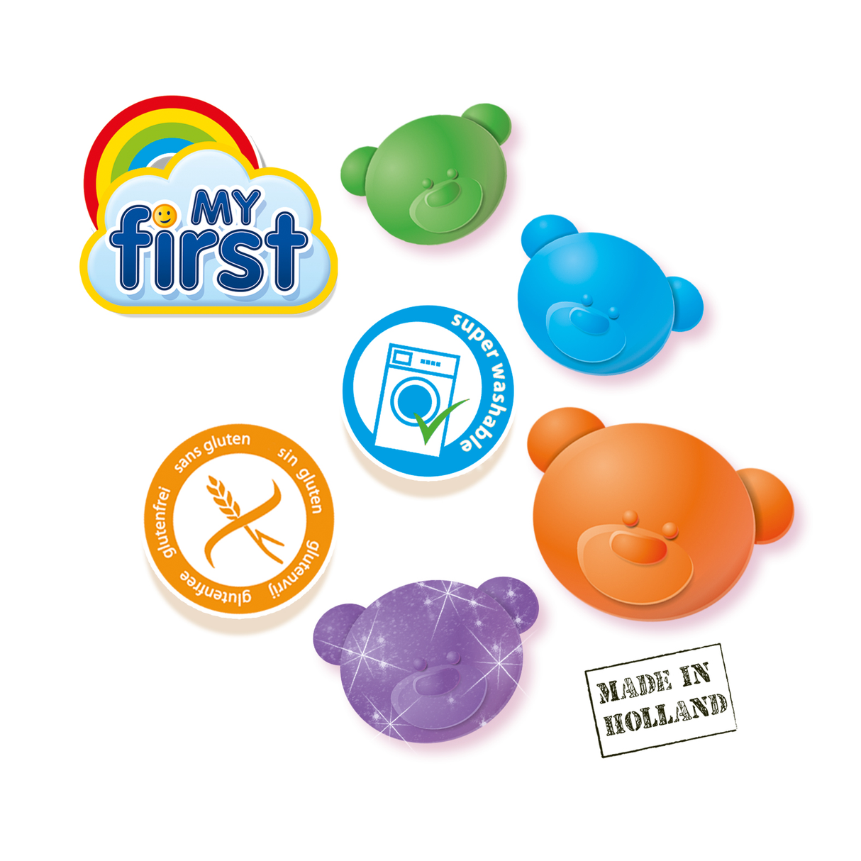 My First - Dough 4x90gr