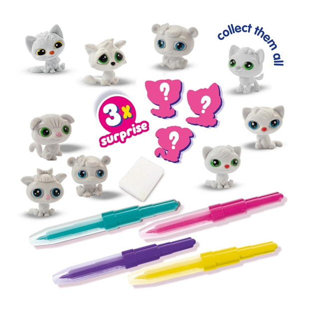 Blow Airbrush Pens - Kittens Surprise 3x