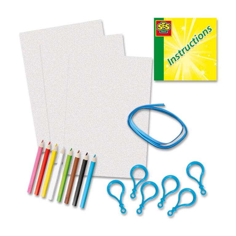 Shrink Film - Dinosaur Keychains