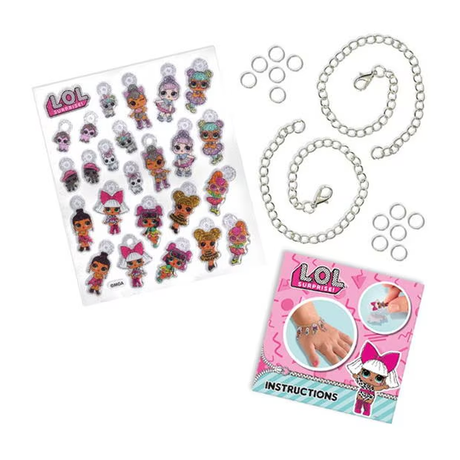L.O.L. - Puffy Sticker Bracelets