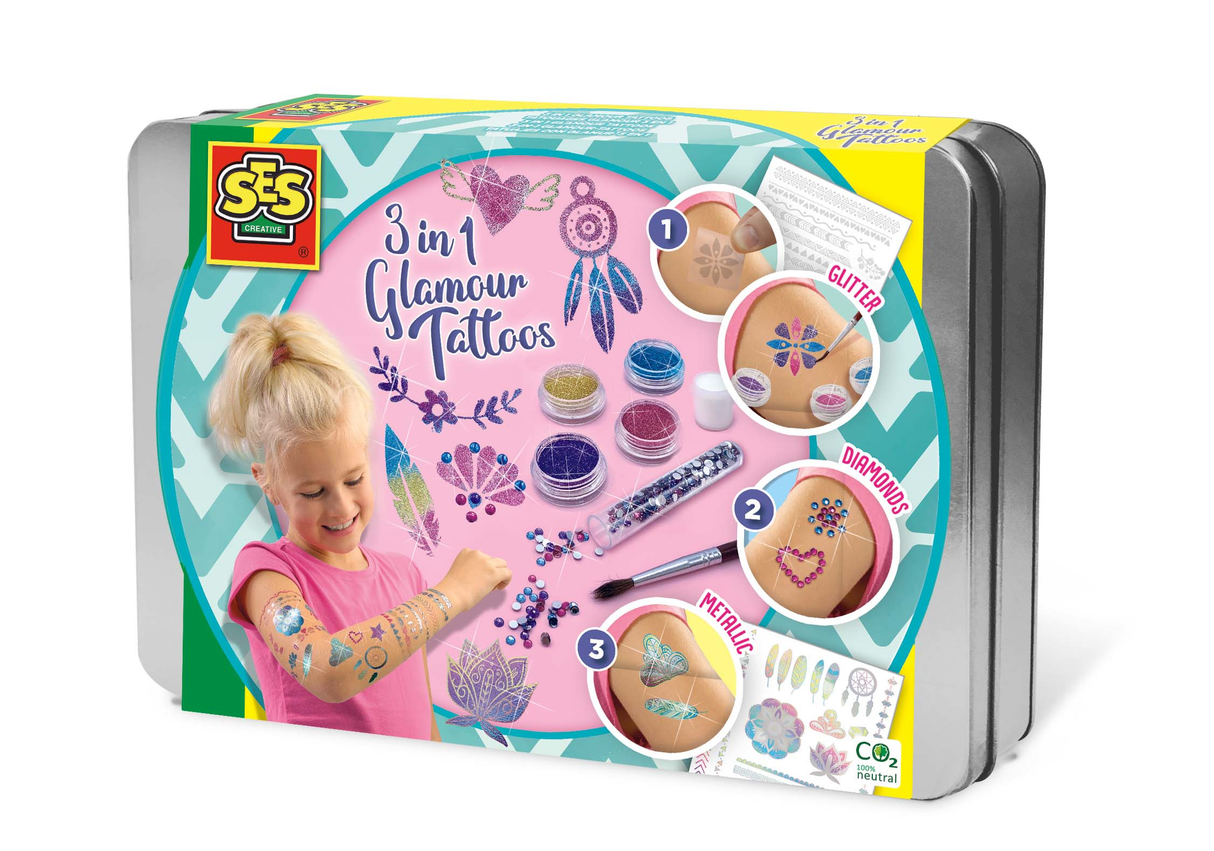 3 in 1 Glamour Tattoos