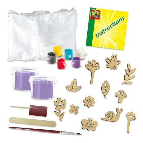 Botanical Relief Casting and Painting - Inspired by Nature