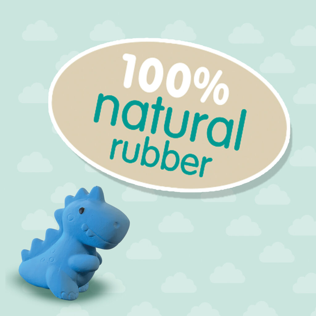 Bath T-Rex - 100% Natural Rubber