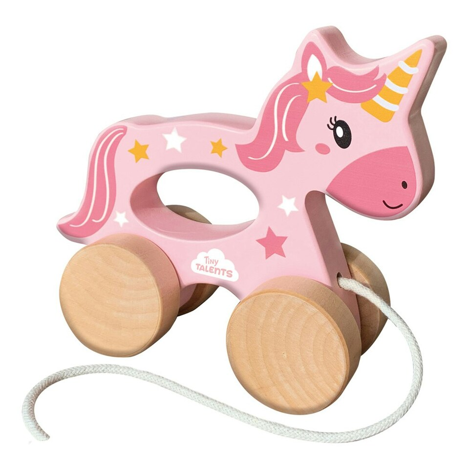 Push and Pull 2 in 1 Wooden Unicorn