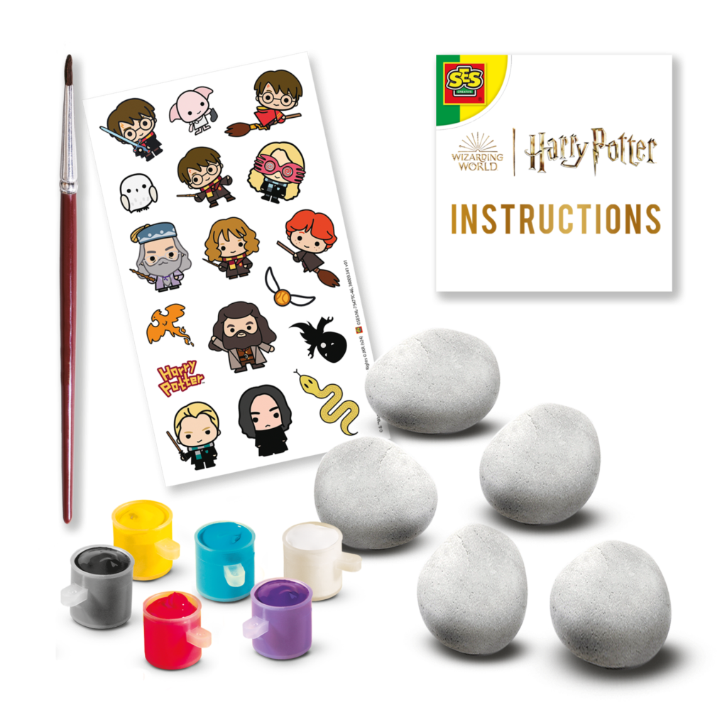 Harry Potter - Rub-on Rock Painting