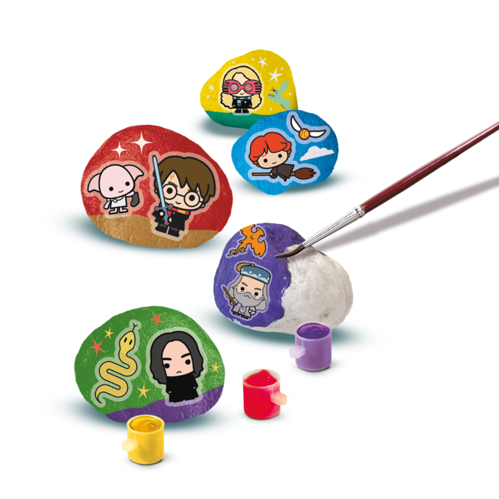 Harry Potter - Rub-on Rock Painting