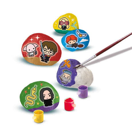 Harry Potter - Rub-on Rock Painting