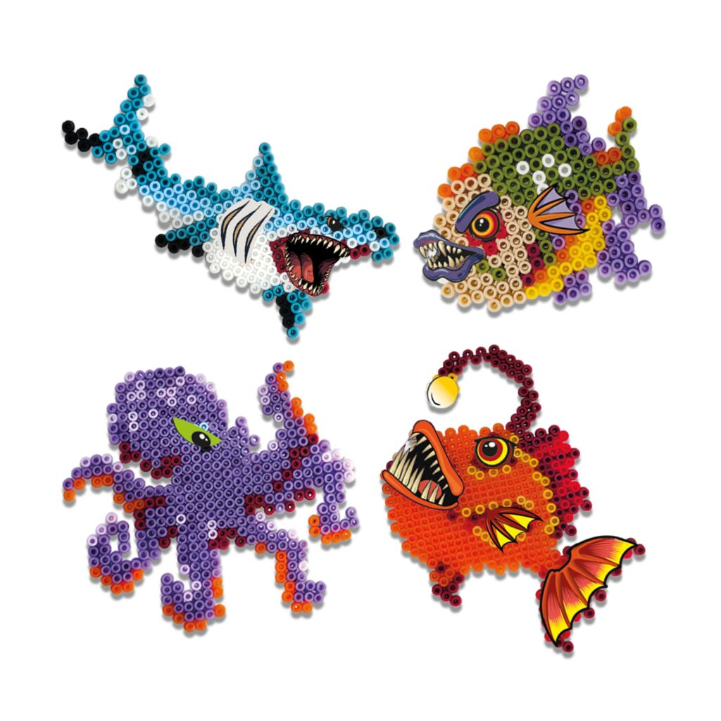 Iron on Beads - Scary Sea Creatures