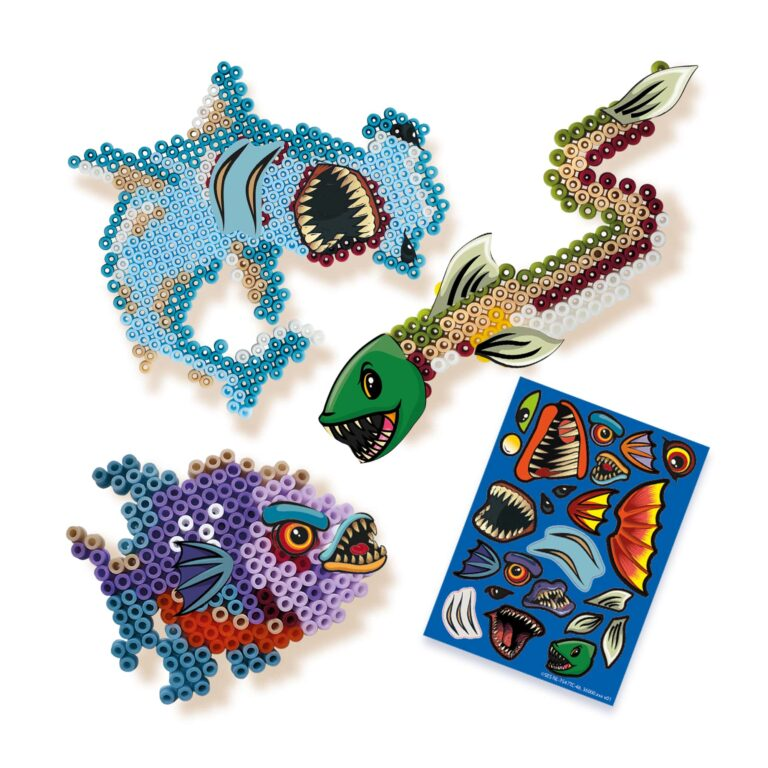 Iron on Beads - Scary Sea Creatures