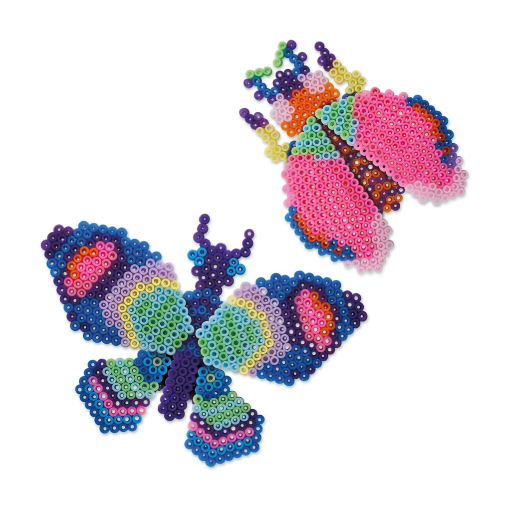 Beedz Art - Butterfly and Beetle