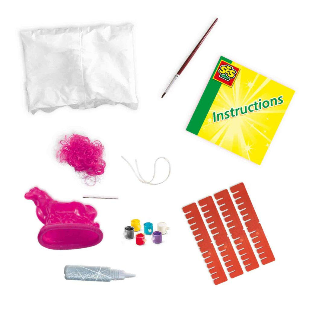 Casting and Painting - Horse Withe Mane