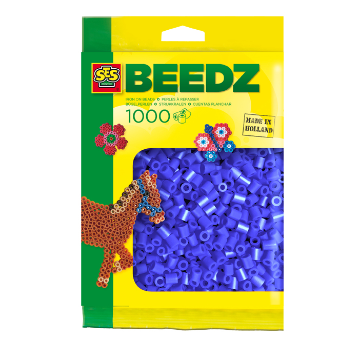Iron on Beads 1000 Dark Blue