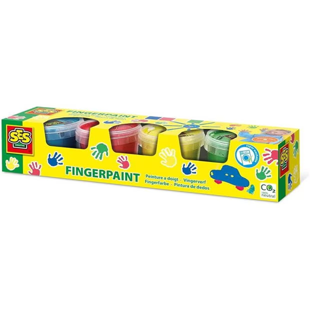 Fingerpaint 4 Primary Colours X 110ml