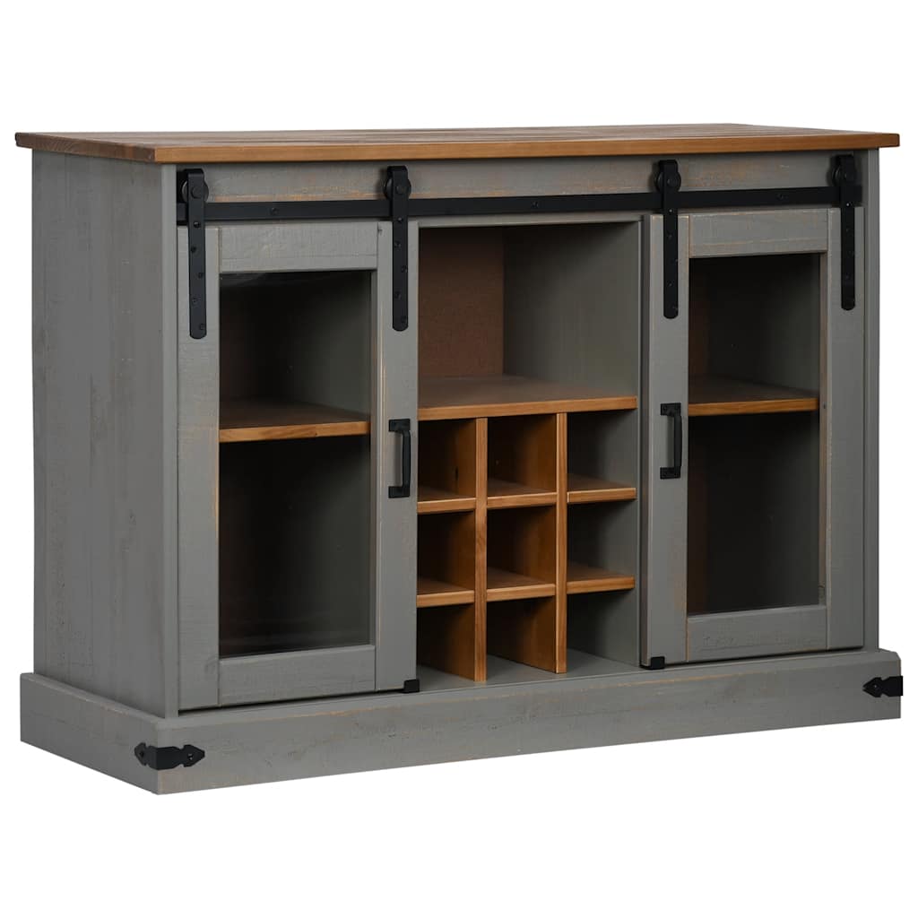 Ambrin Pinewood Sideboard