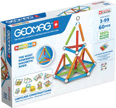 Geomag Supercolor Recycled 60 Pieces Set
