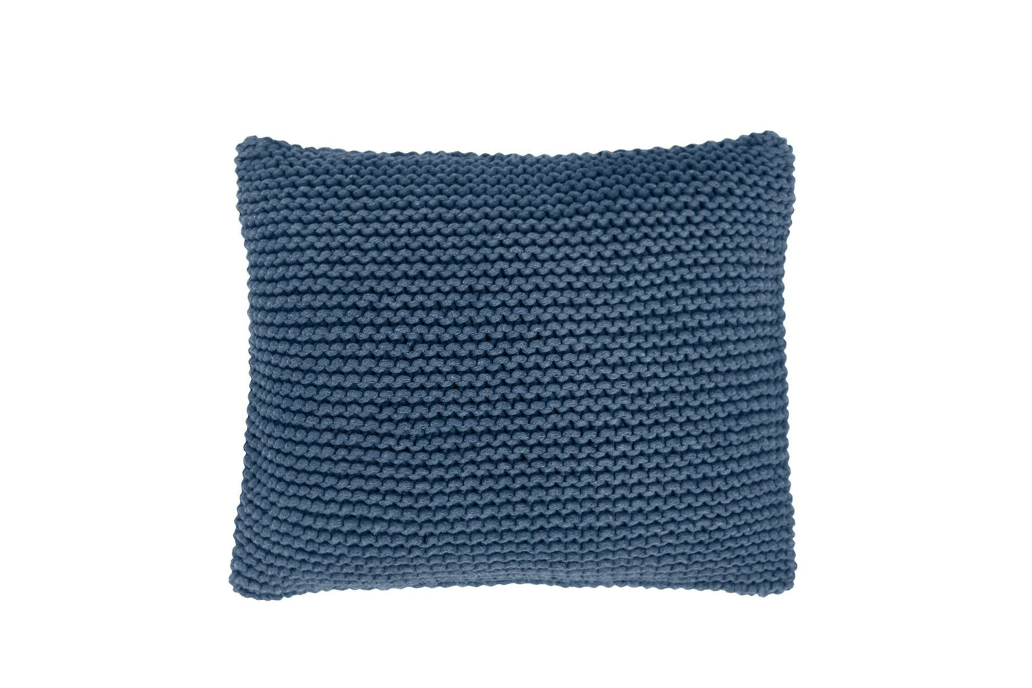 Knitted Cushion | DENIM BLUE