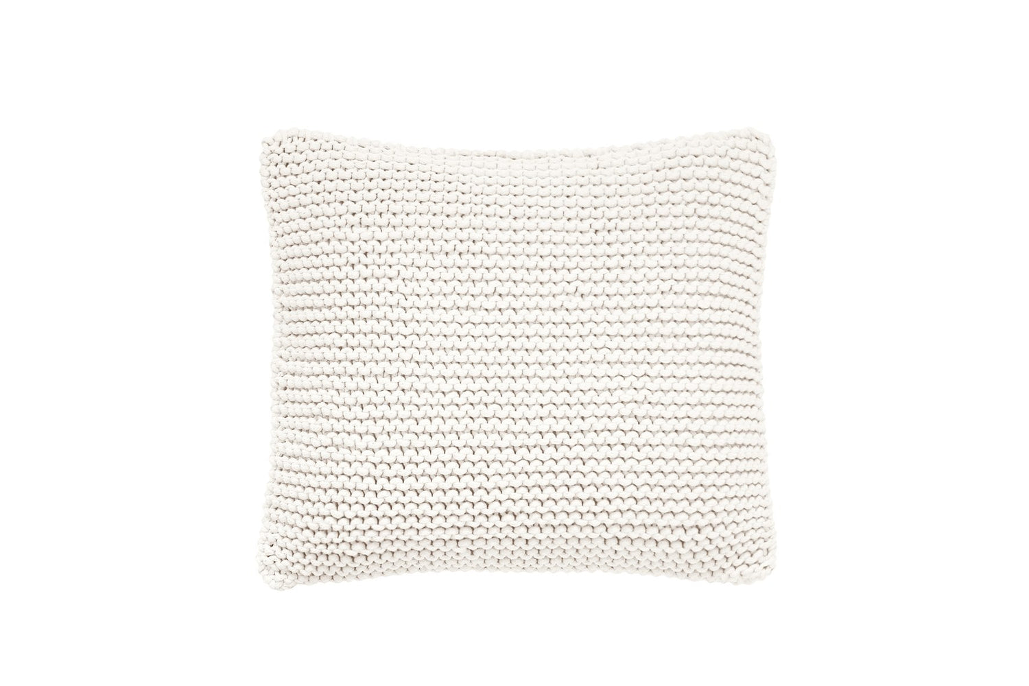 Knitted Cushion | IVORY