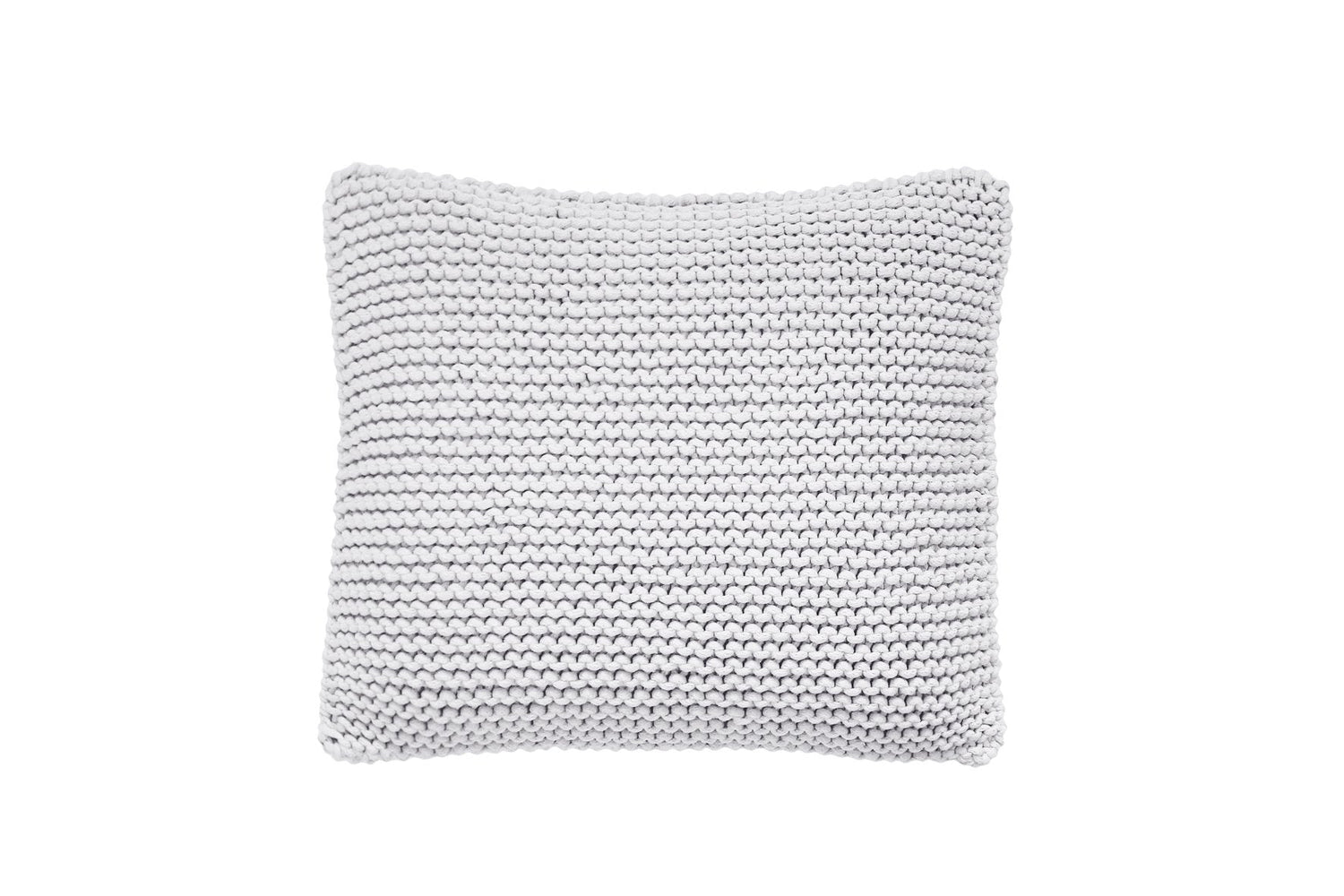 Knitted Cushion | LIGHT GREY