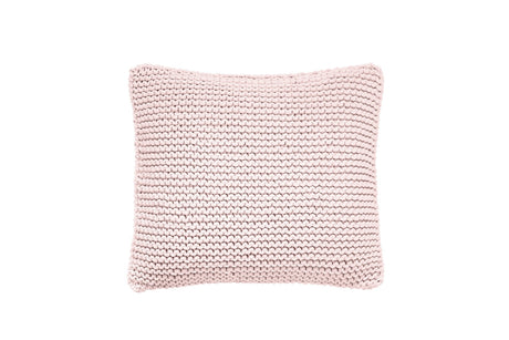 Knitted Cushion | PALE PINK