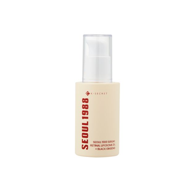 K-SECRET - SEOUL 1988 SERUM : RETINAL LIPOSOME 2% + BLACK GINSENG 30ML