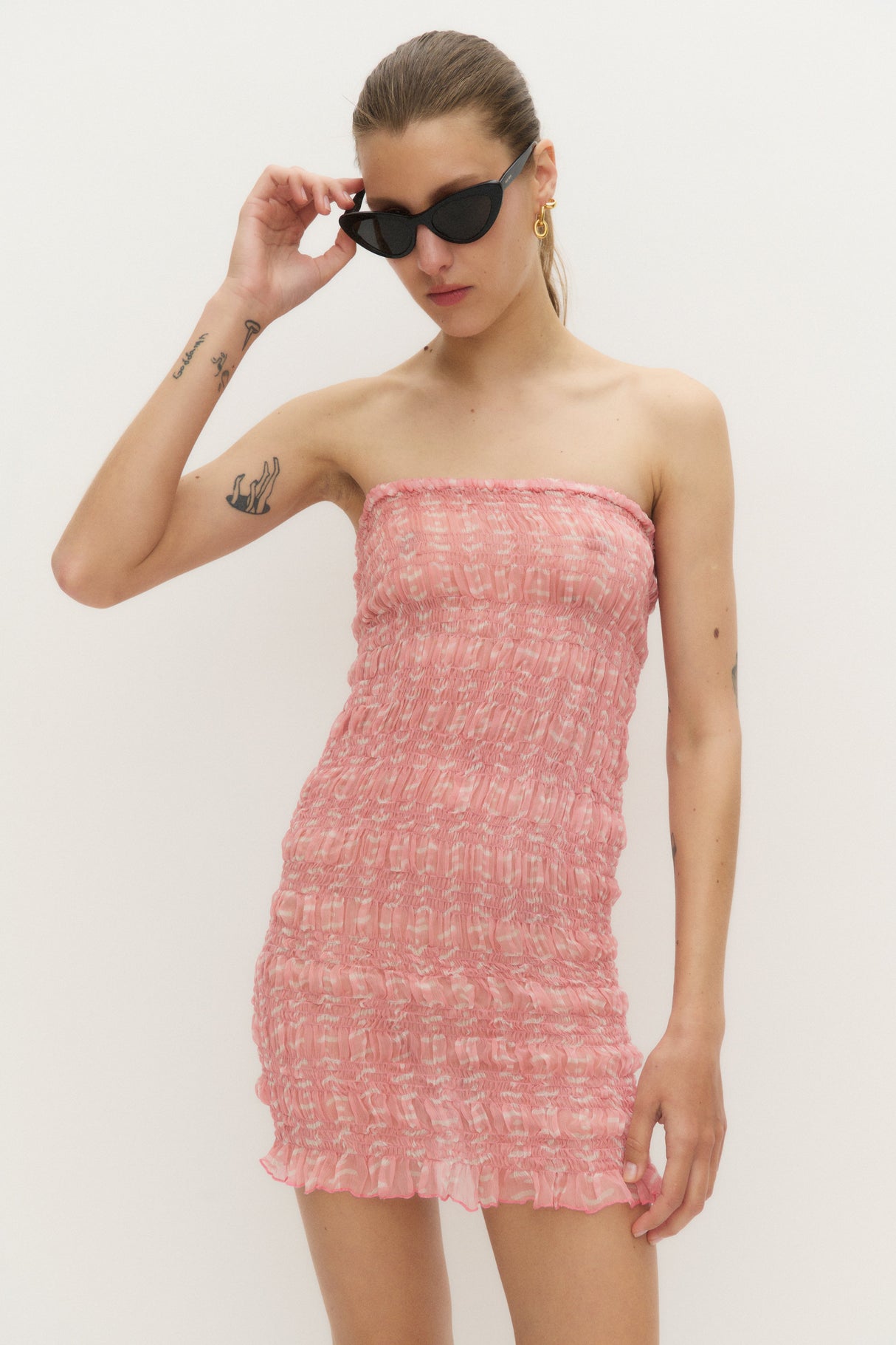 The Lola Strapless - Pink
