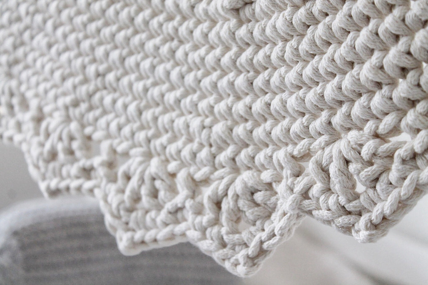Crochet Rug MANDALA | IVORY