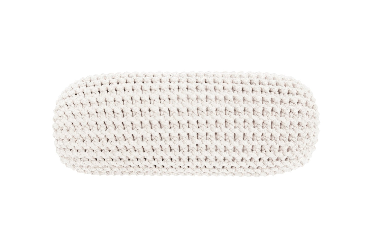 Knitted Neck Cushion | IVORY