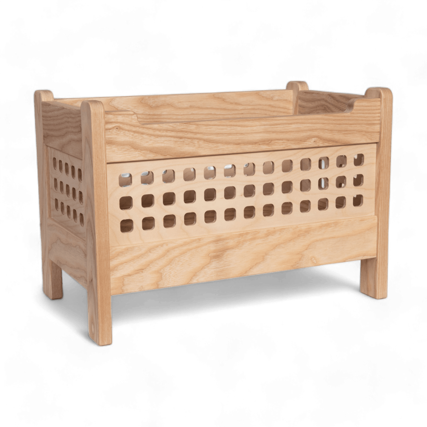 Toy Box, Open Top - Solid Ash