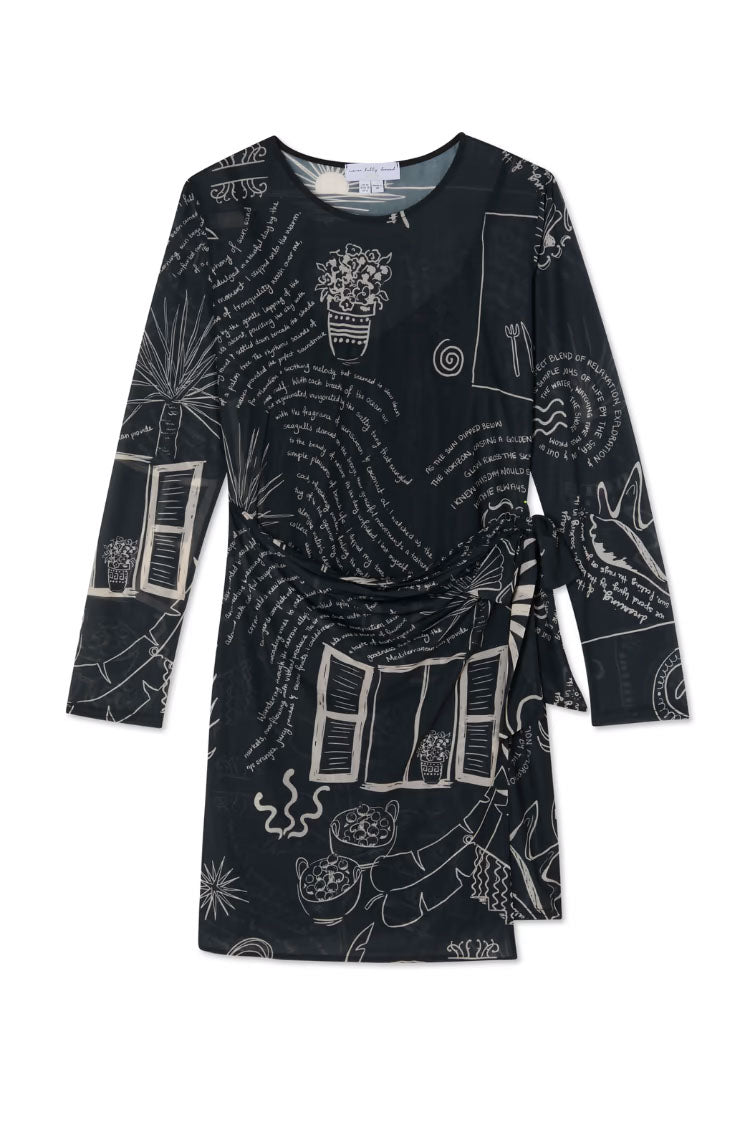 Mono Palma Mesh Mini Dress