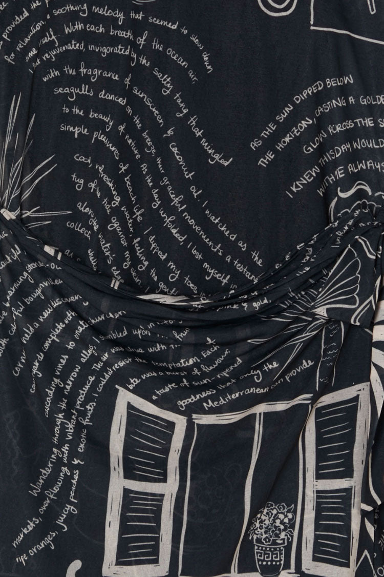 Mono Palma Mesh Mini Dress