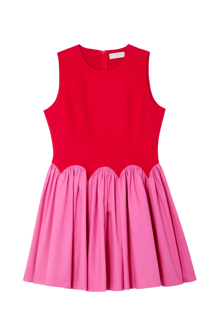 Red and Pink Mini Monika Dress