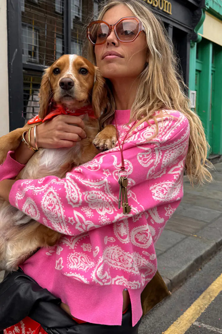 Pink Bandana Copenhagen Jumper