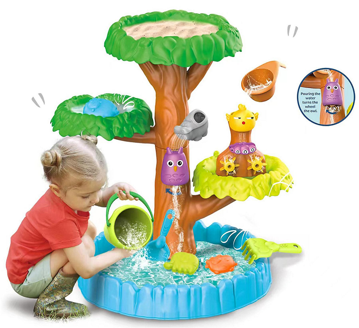Paradiso Tree Activity Water and Sand Table