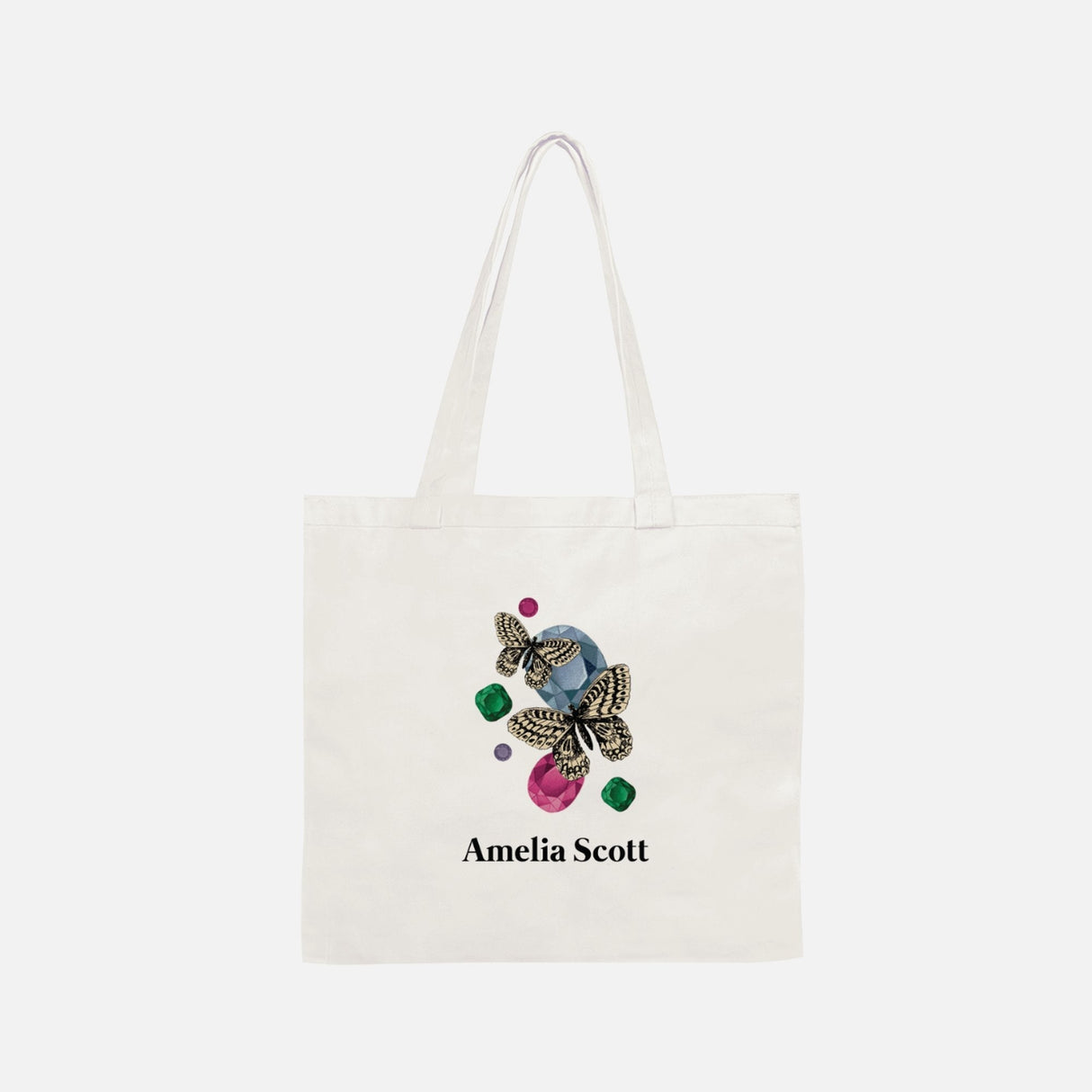 Amelia Scott Butterflies Tote Bag