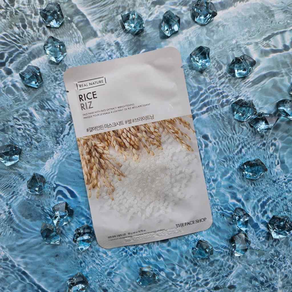 THE FACE SHOP REAL NATURE FACE MASK WITH RICE EXTRACT