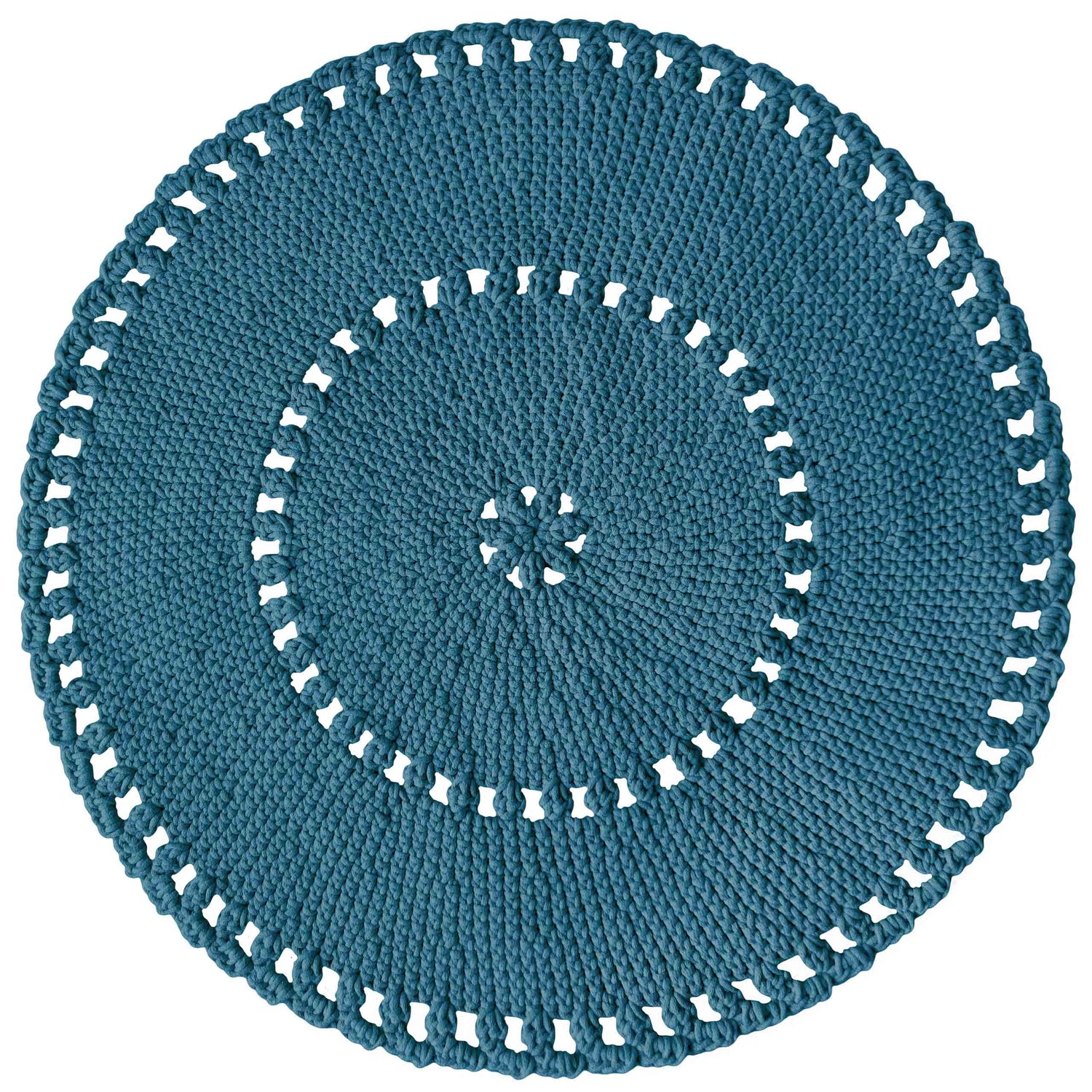 Crochet BOHO Rug |  PETROL