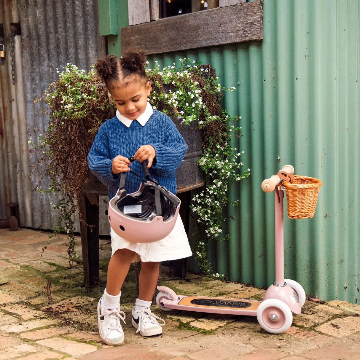 Scooter Banwood - Dustypink