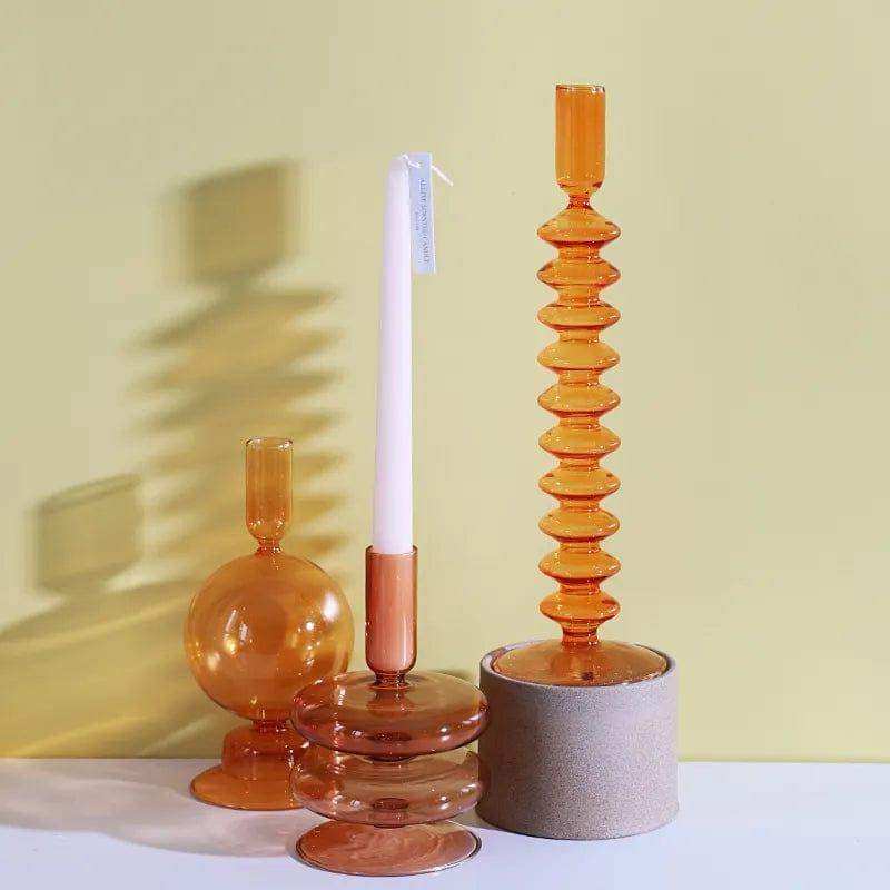 The Glass Candle Holder