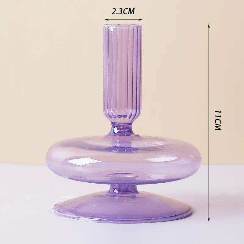 The Glass Candle Holder